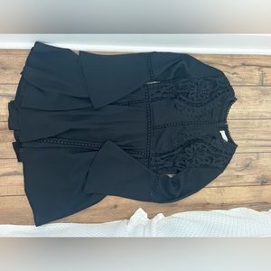 Black altard state dress